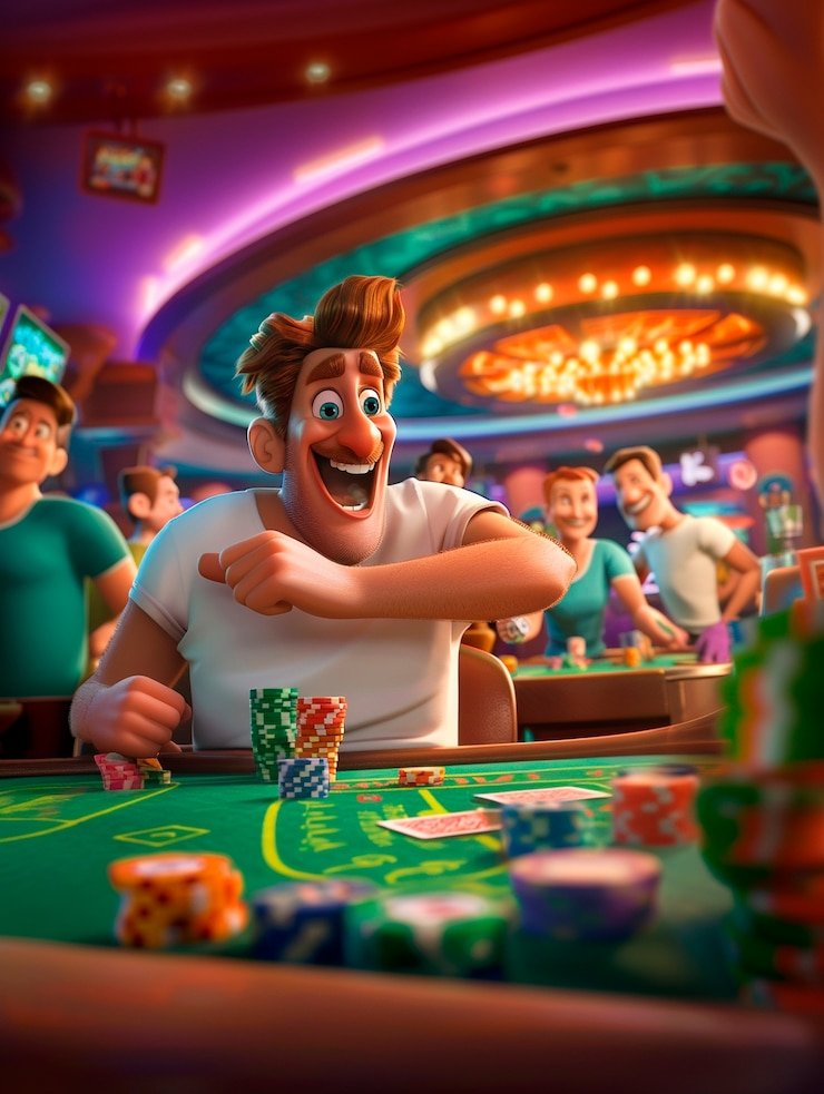 Pengguna menikmati game sports dan casino melalui smartphone dengan tampilan responsif